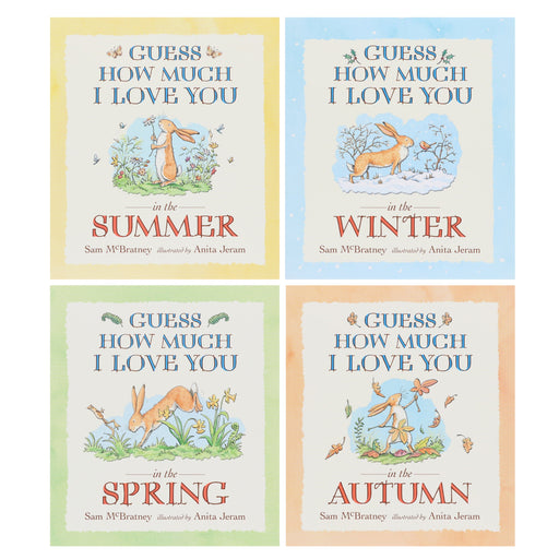 Guess How Much I Love You Series By Sam McBratney 4 Books Collection Set - Ages 3-5 - Paperback 0-5 Walker Books Ltd