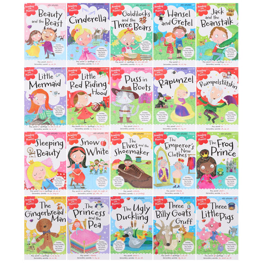 Reading with Phonics Fairy Tale Collection 20 Books Box Set - Age 5+ - Paperback 5-7 Scholastic