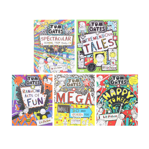 Tom Gates Series By Liz Pichon 5 Books Collection Set (16 to 20) - Ages 7-12 - Paperback 7-9 Scholastic