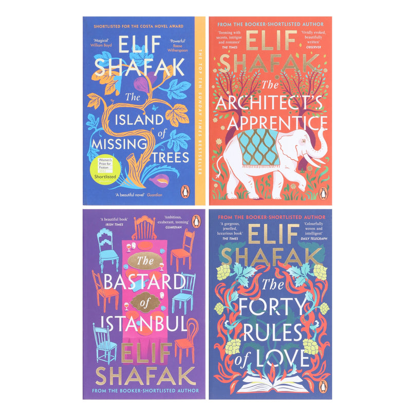 Elif Shafak Collection 4 Books Set - Fiction - Paperback Non-Fiction Penguin Random House