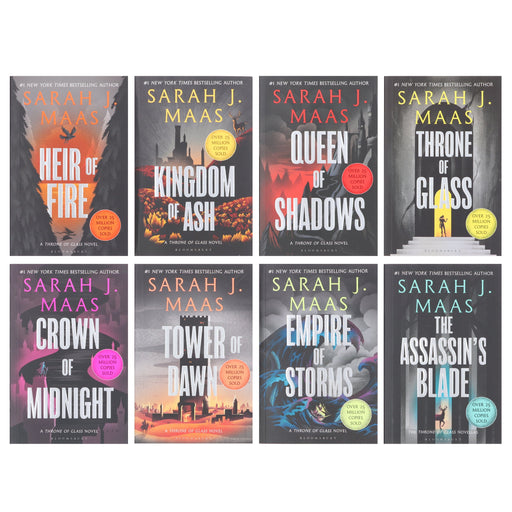 Throne of Glass by Sarah J. Maas 8 Books Set - Age 12+ - Paperback Young Adult Bloomsbury Publishing PLC