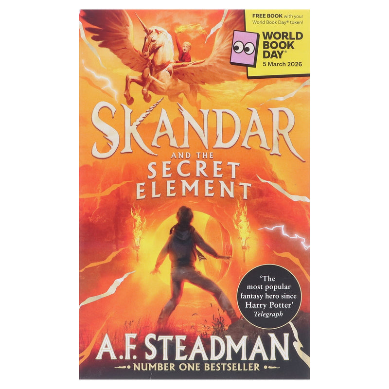 Skandar and the Secret Element: World Book Day 2026 by A.F. Steadman - Ages 8+ - Paperback 7-9 Simon & Schuster