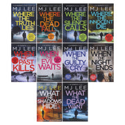 DI Ridpath Crime Thriller Series Collection By M J Lee 10 Books Set - Fiction - Paperback Fiction Canelo