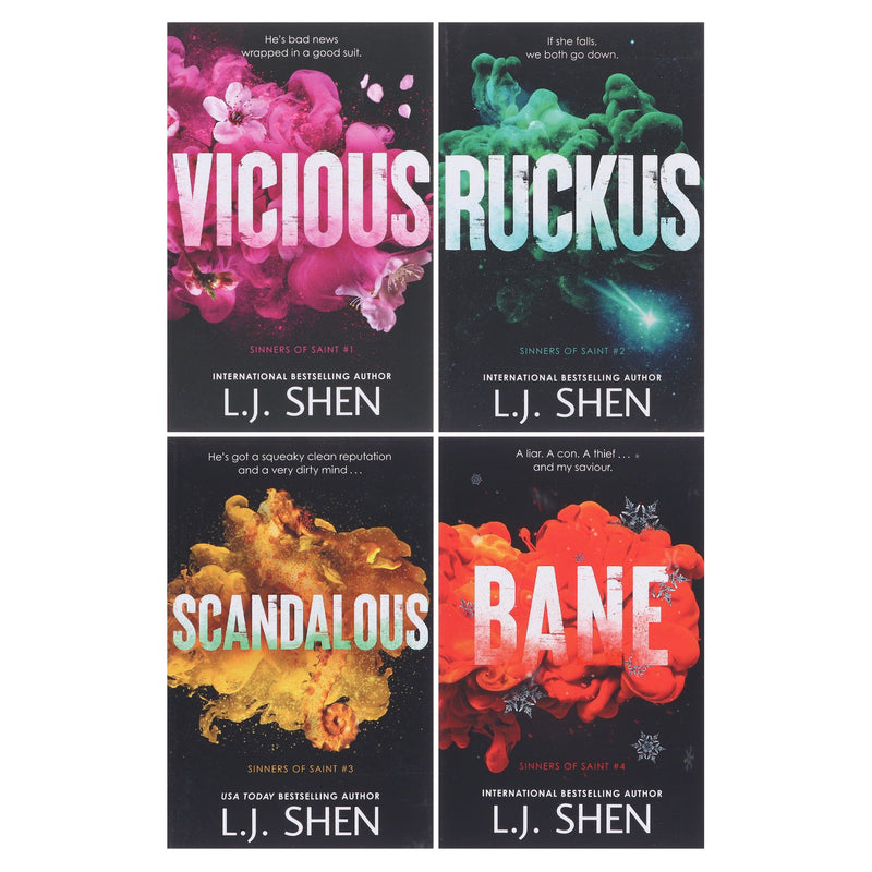 Sinners of Saint Series by L.J. Shen 4 Books Collection Set - Fiction - Paperback Fiction Hachette