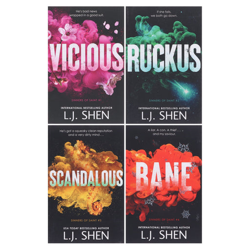 Sinners of Saint Series by L.J. Shen 4 Books Collection Set - Fiction - Paperback Fiction Hachette
