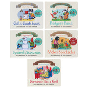 Tales From Acorn Wood by Julia Donaldson Illustrated 5 Books Collection Set (A Lift-the-flap Story) - Ages 2-5 - Board Book 3-5 Pan Macmillan