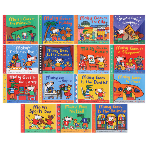 Maisy Mouse First Experience By Lucy Cousins: 15 Books Children Set - Ages 0-5 - Paperback 0-5 Walker Books Ltd