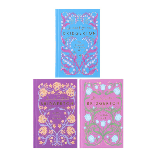 Bridgertons Series by Julia Quinn 3 Books Collector's Edition Set - Fiction - Sprayed Edges Hardback Fiction Hachette