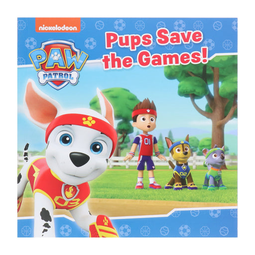 PUPS SAVE THE GAMES! - Paw Patrol Picture Story Book - Ages 3-5 - Paperback 3-5 HarperCollins Publishers