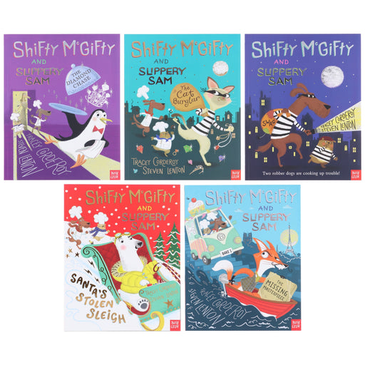 Shifty McGifty and Slippery Sam Series By Tracey Corderoy 5 Books Collection Set - Ages 3-6 - Paperback 0-5 Nosy Crow Ltd