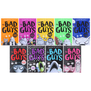 The Bad Guys Episodes by Aaron Blabey: 1-18 Collection 9 Books Set - Ages 7-9 - Paperback 7-9 Scholastic