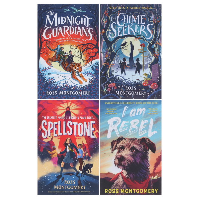 Ross Montgomery 4 Books Collection Set - Ages 9-12 - Paperback 9-14 Walker Books Ltd