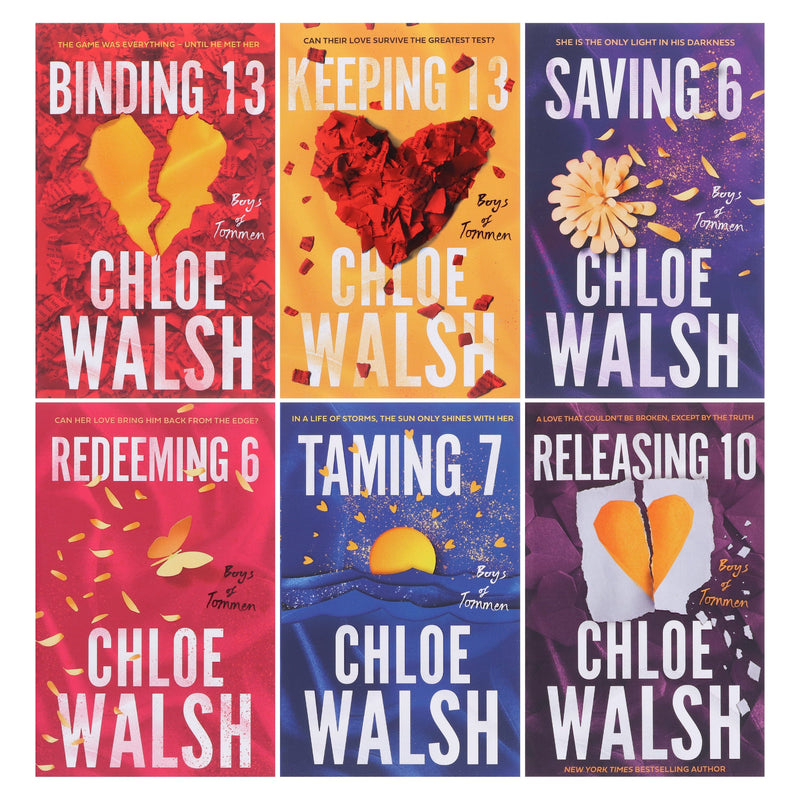 Boys of Tommen Series By Chloe Walsh 6 Books Collection Set - Fiction - Paperback Fiction Hachette