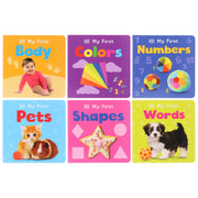 DK: My First Learning Library 6 Books Collection Box Set - Ages 0-5 - Board Book 0-5 DK