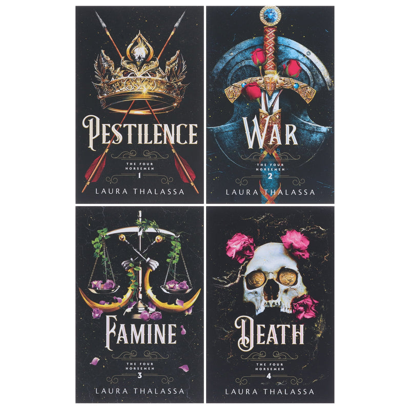 The Four Horsemen Series By Laura Thalassa 4 Books Collection Set - Fiction - Paperback Fiction Sourcebooks, Inc