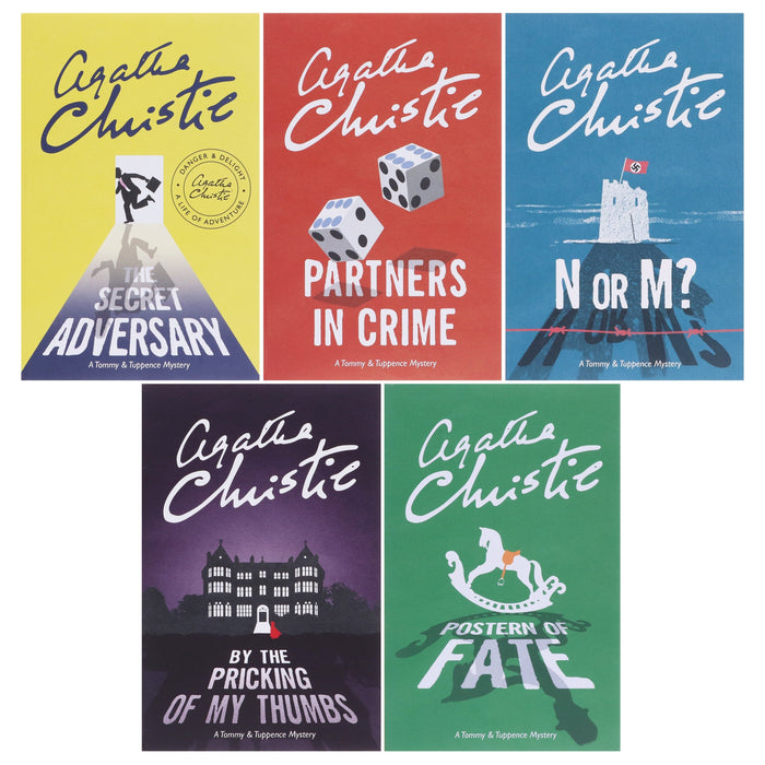 A Tommy and Tuppence Mystery Series by Agatha Christie 5 Books Collection Set - Fiction - Paperback Fiction HarperCollins Publishers