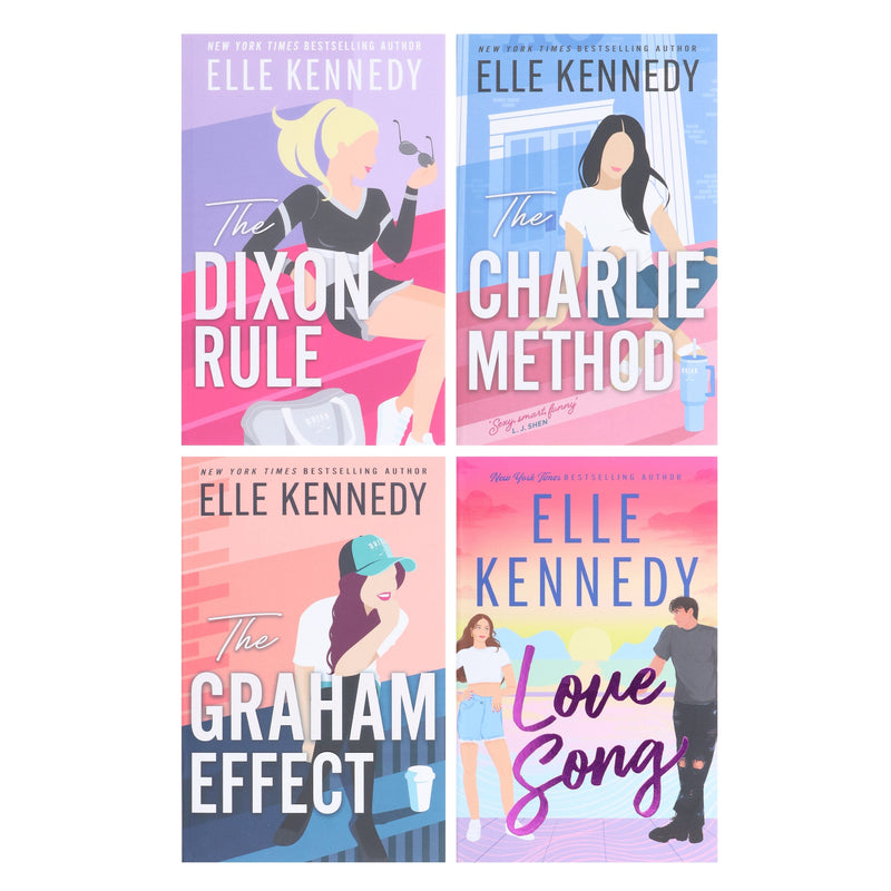 Campus Diaries Series by Elle Kennedy 4 Books Collection Set - Fiction - Paperback Fiction Hachette