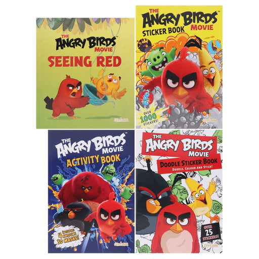 The Angry Birds Movie 4 Books Collection Set By Centum Books - Ages 5-7 - Paperback 5-7 Centum Books Ltd