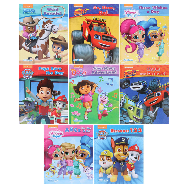 Nickelodeon PAW Patrol: My First Smart Pad Library & 8 Interactive Books Box Set - 18 Months+ - Educational Toy 0-5 PI Kids