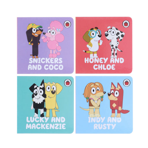 Bluey and Friends Little Library by Ladybird 4 Books Collection Box Set - Ages 2+ - Board Book 0-5 Penguin Random House