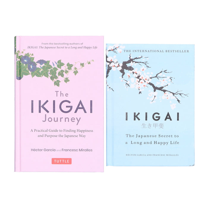 The Ikigai Journey & Ikigai By Hector Garcia & Francesc Miralles 2 Books Collection Set - Non Fiction - Hardback Non-Fiction Tuttle Publishing
