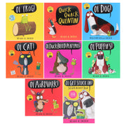 Oi Frog and Friends Series By Kes Gray Illustrated 8 Picture Books Collection Set - Ages 2-6 - Paperback 0-5 Hachette UK