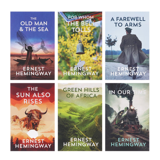 Ernest Hemingway 6 Books Collection Box Set - Non Fiction - Paperback Non-Fiction Wilco Books