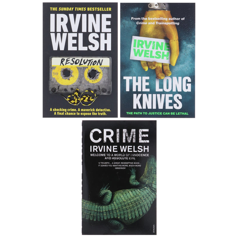 Crime Series by Irvine Welsh 3 Books Collection Set - Fiction - Paperback Fiction Penguin Random House