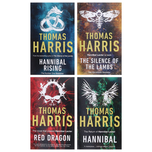 Hannibal Lecter by Thomas Harris: Book 1-4 Collection Set - Fiction - Paperback Fiction Arrow Books