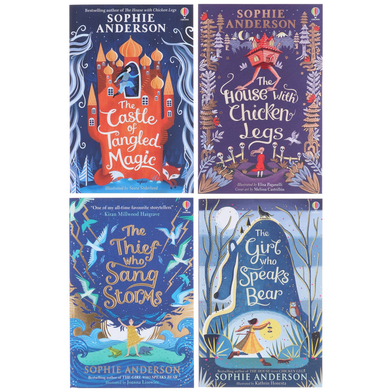 The House with Chicken Legs By Sophie Anderson 4 Books Collection Set - Age 8-12 - Paperback 9-14 Usborne Publishing Ltd