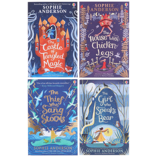 The House with Chicken Legs By Sophie Anderson 4 Books Collection Set - Age 8-12 - Paperback 9-14 Usborne Publishing Ltd