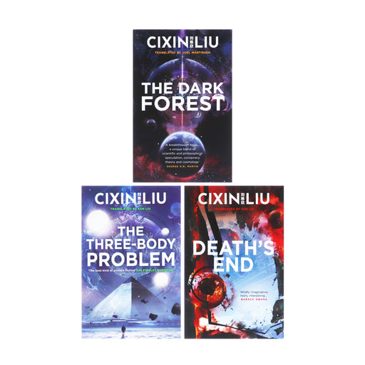 The Three-Body Problem Trilogy by Cixin Liu 3 Books Collection Boxset - Non Fiction - Paperback Fiction Head of Zeus