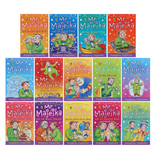 Mr Majeika Collection 14 Books Set By Humphrey Carpenter - Ages 5-9 - Paperback 7-9 Penguin