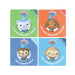 Octonauts Above & Beyond Little Library 4 Books Collection Box Set - Ages 3+ - Board Book 3-5 Orchard Books