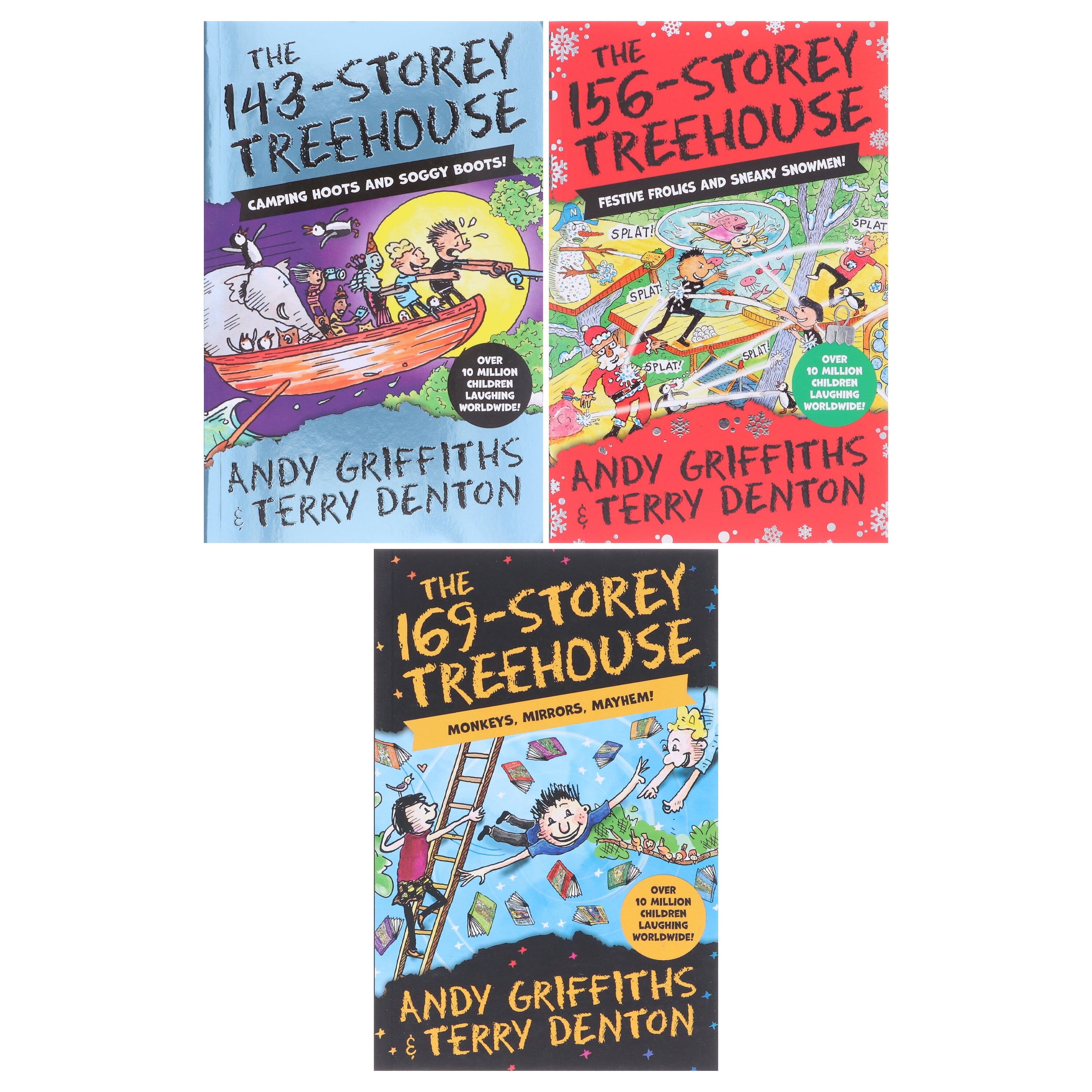 The Treehouse Series (Book 11-13) by Andy Griffiths Illustrated 3