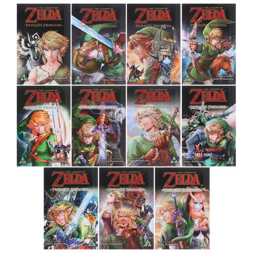 The Legend of Zelda: Twilight Princess: Volumes 1-11 Complete Box Set by Akira Himekawa - Manga - Paperback Graphic Novels Viz Media, LLC
