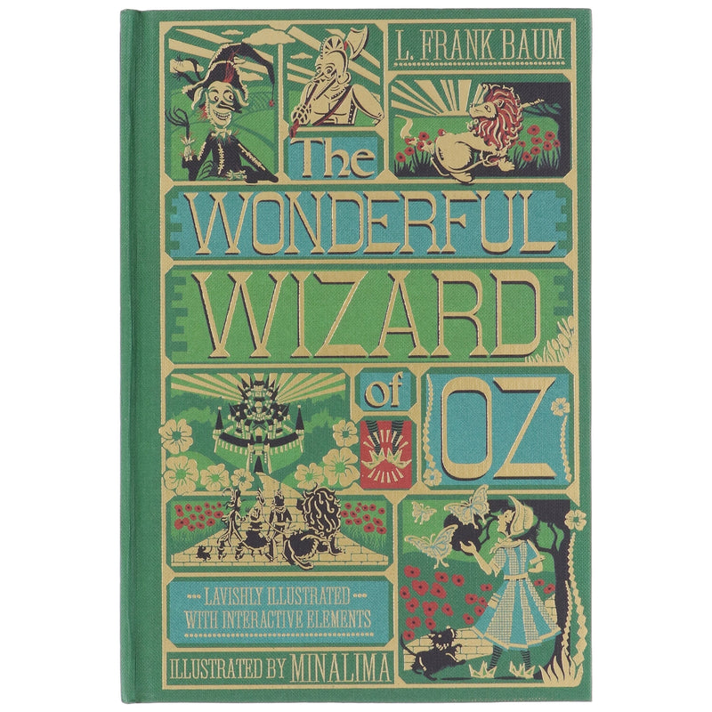 The Wonderful Wizard of Oz Interactive (MinaLima Edition) by L. Frank Baum - Fiction - Hardback (Illustrated with Interactive Elements) Fiction HarperCollins Publishers