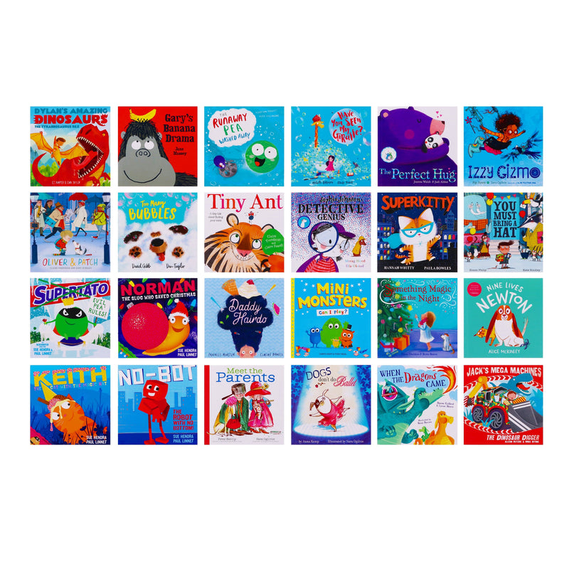 The Christmas Elf's Magical Bookshelf Advent Calendar: Contains 24 books! - Ages 0-5 - Paperback 0-5 Simon & Schuster