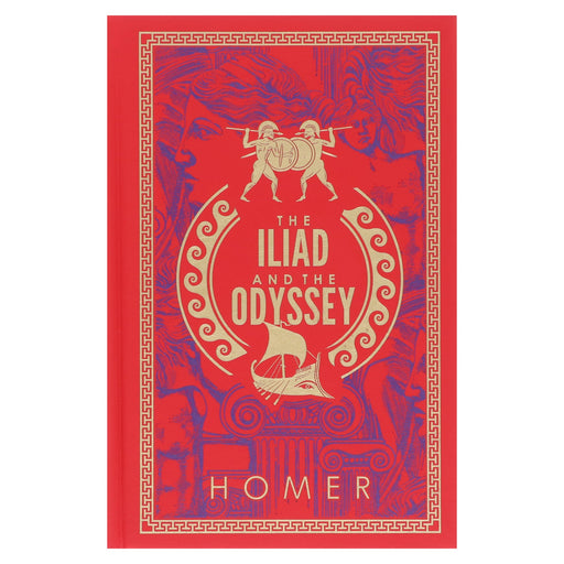 The Iliad and The Odyssey (Leather-bound) by Homer - Fiction - Paperback Fiction Wilco Books