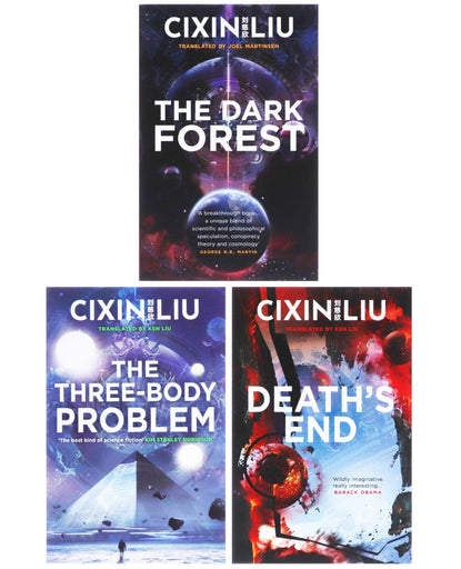 The Three-Body Problem Trilogy by Cixin Liu 3 Books Collection Boxset - Non Fiction - Paperback Fiction Head of Zeus