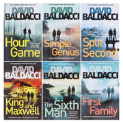 King and Maxwell Series by David Baldacci: 6 Books Collection Set - Fiction - Paperback Fiction Macmillan
