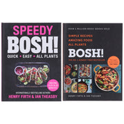 BOSH Simple recipes & Speedy BOSH! By Henry Firth & Ian Theasby 2 Books Collection Set - Hardback Non-Fiction HarperCollins Publishers