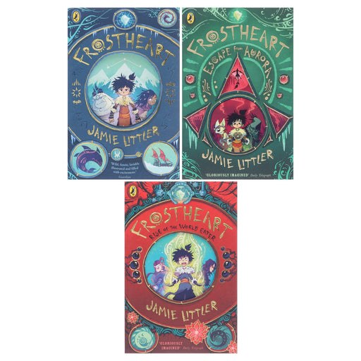 Frostheart Trilogy By Jamie Littler 3 Books Collection Set - Ages 8-12 - Paperback 9-14 Penguin Random House