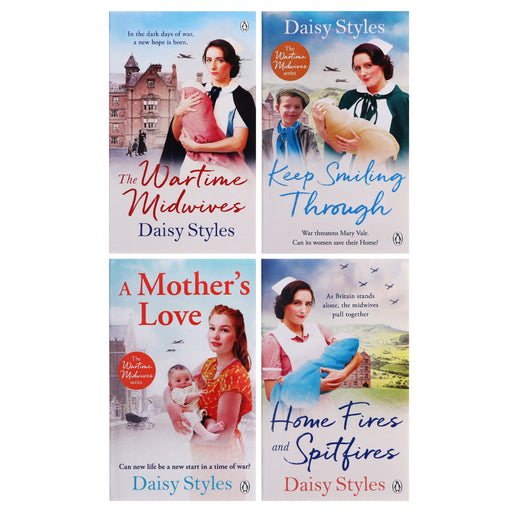 Wartime Midwives Series By Daisy Styles 4 Books Collection Set - Fiction - Paperback Fiction Penguin