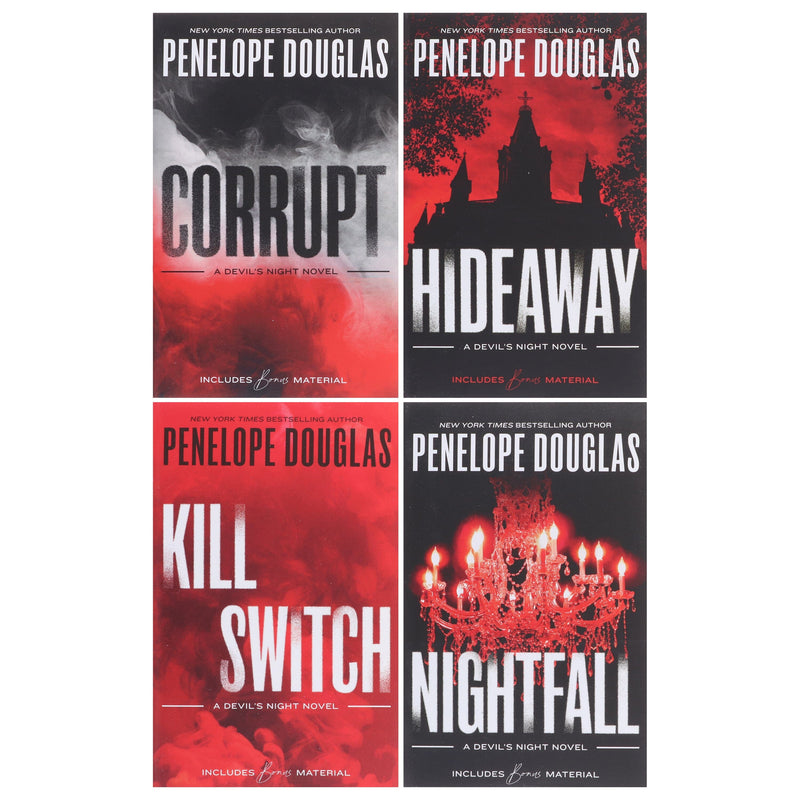 Devil's Night Series By Penelope Douglas 4 Books Collection Set - Fiction - Paperback Fiction Hachette