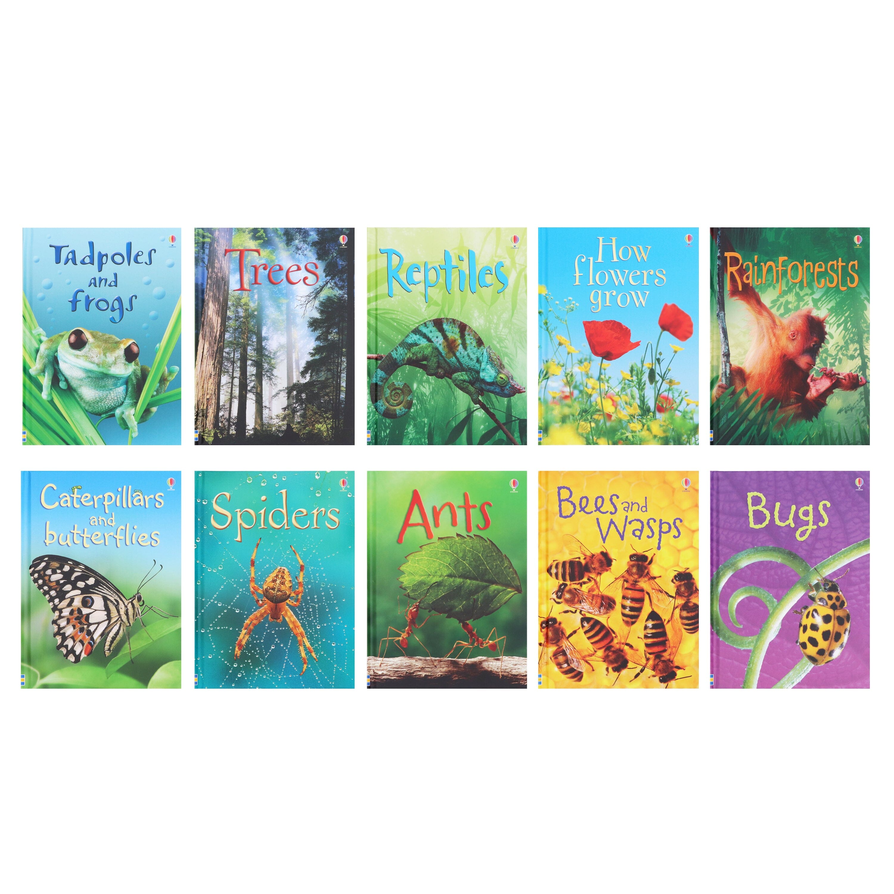 Usborne Beginners Nature 10 Books Box Set Collection - Ages 9-14 ...