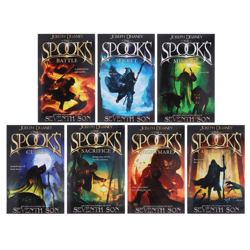 Spooks Wardstone Chronicles By Joseph Delaney 1-7 Books - Age 9+ - Paperback 9-14 Penguin Random House