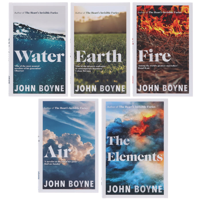 John Boyne Collection (Water, Earth, Fire, Air & The Elements) 5 Books Set - Fiction - Hardback Fiction Penguin Random House