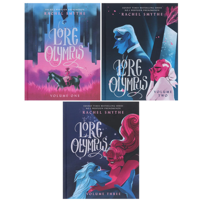 Lore Olympus by Rachel Smythe Volume 1, 2 & 3 Collection Set - Ages 15+ - Hardback Graphic Novels Penguin Random House