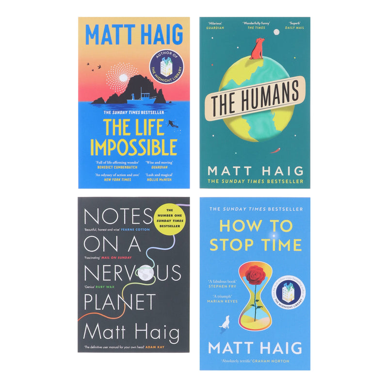 Matt Haig Collection 4 Books Set - Fiction - Paperback Fiction Canongate Books